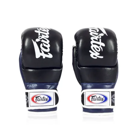 Grappling MMA Gloves Fairtex FGV18 Black/Blue L
