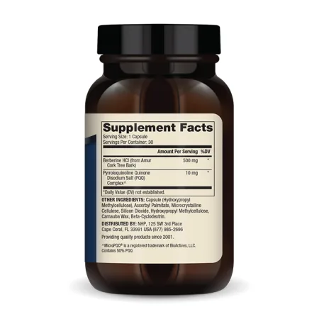 Berberine and MicroPQQ Advanced - 30 капсул
