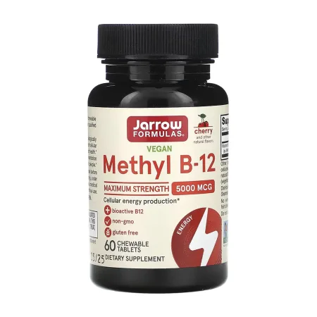 Methyl B-12 Methylcobalamin 5000 мкг - 60 жув. таблеток таблеток вишня