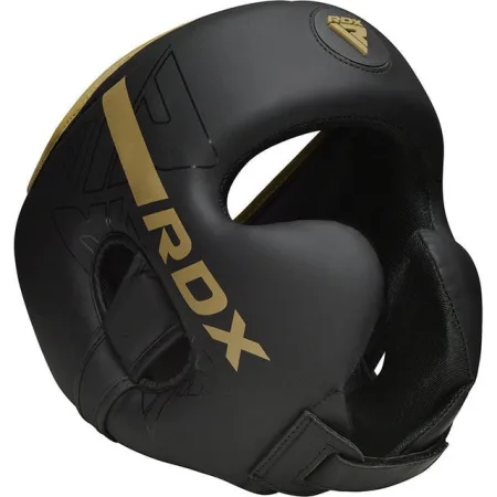 Боксерський шолом RDX F6 KARA Matte Golden S