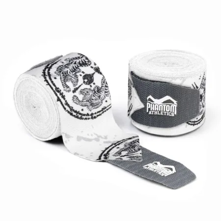 Бинти для боксу Phantom Muay Thai White 400cm. (4 м.)
