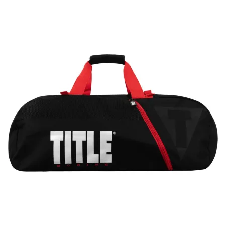 Спортивна сумка TITLE Boxing Champion Sport Bag/Backpack Black/Red