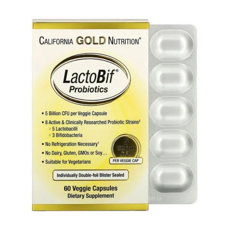 LactoBif Probiotics 5 Billion - 60 капсул