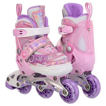 Ролики з захистомрозмір 35-38 рожево-фіолетовий 84693-2 M