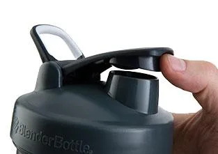 Шейкер спортивний BlenderBottle Pro45 - 1270 мл Grey/білий