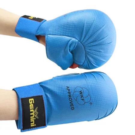 Рукавички накладки для карате Синій S