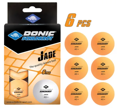 Table Tennis Balls 6 pcs Donic Jade Ball 40+ (Original)
