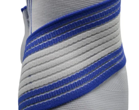 Налокітник Power System PS-6007 Elbow Support Pro білий/Blue 1 шт. S/M