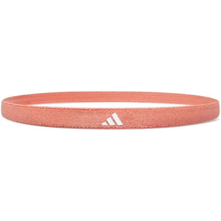 Пов'язки на голову Adidas Hairbands 3 шт білий, чорний, кораловий Уні One Size (Оригінал)