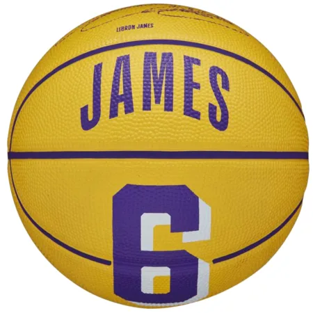 М'яч баскетбольний Wilson NBA PLAYER ICON MINI BSKT LEBRON розмір 3 (оригінал)