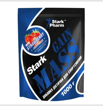 Stark Gain Mass Ostrowia Whey - 1 кг полуниця