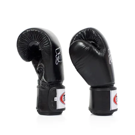Боксерські рукавиці Fairtex BGV1 Black 16 унцій (бинти в комплекті)