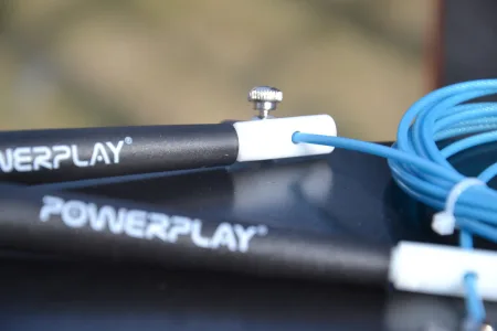 Скакалка швидкісна PowerPlay 4202 Ultra Speed Rope Бірюзова 2,9 m.