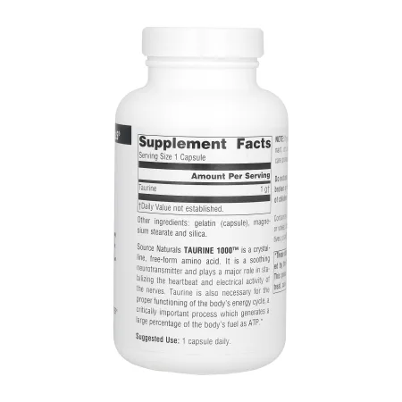 Taurine 1000™ 1000 мг - 120 капсул