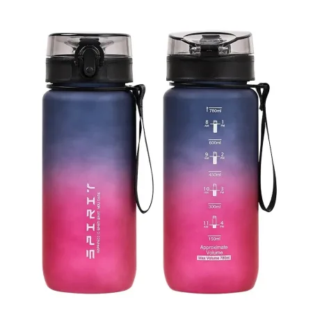 Пляшка для води Spirit 500 мл 8689 синій-червоний