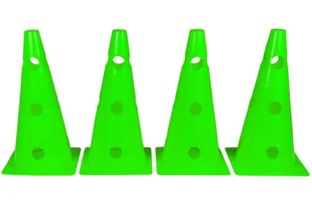 EasyFit Sports Cones 31 cm (Set of 4) Green