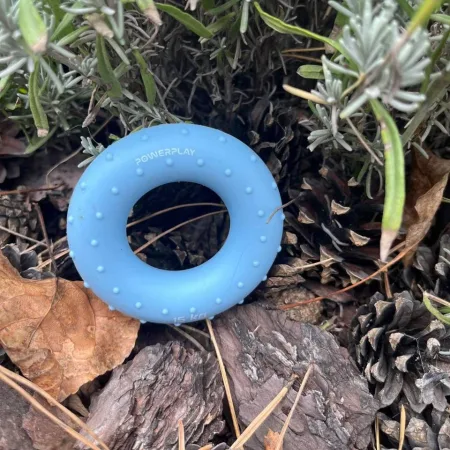 Еспандер кистьовий силіконовий PowerPlay PP-4338 Hand Grip Light 15 кг. блакитний