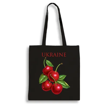 Екошопер BookOpt ВК4078 Ukraine Вишенька, Чорний