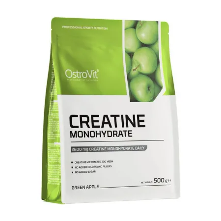 Creatine Monohydrate - 500 г Зелене яблуко