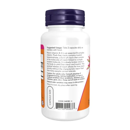 Flush Free Niacin 250 мг - 180 капсул