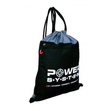 Рюкзак спортивний Power System PS-7011 gym Sack Alpha Blak/Grey