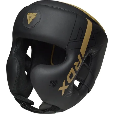 Боксерський шолом RDX F6 KARA Matte Golden S