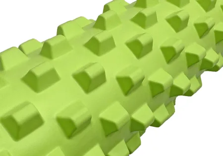 Масажний ролик EasyFit Grid Roller PRO 45 см салатовий