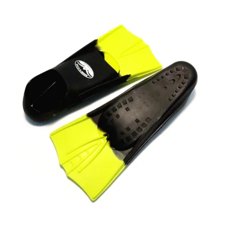 Ласти для плавання розмір 27-29 чорно-салатовий