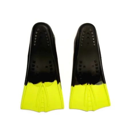 Ласти для плавання розмір 27-29 чорно-салатовий