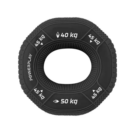 Еспандер кистьовий силіконовий PowerPlay PP-4331 Hand Grip Hard 40-45-50 кг. чорний