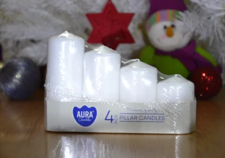 Набір свічок 4 шт. циліндр білі sw50/4