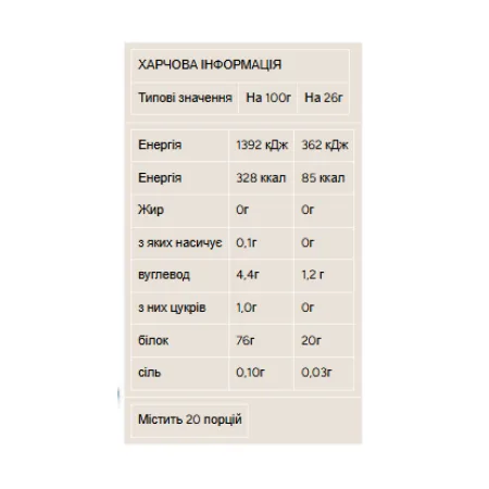 Clear Whey Isolate - 261 г Апельсин манго