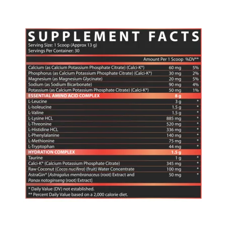 EAA Hydration - 30 порцій час манго