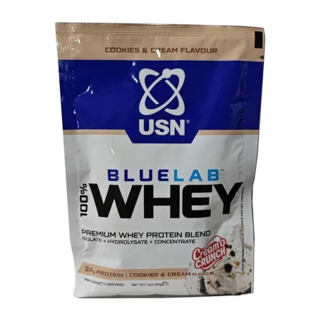 Blue Lab 100% Whey Premium Protein - 34 г печиво та крем