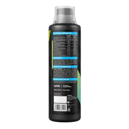 Lipo Jets Carnitine - 500 мл чай з лаймом