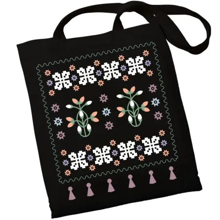 Екошопер BookOpt BK4095 українські мотиви, чорний
