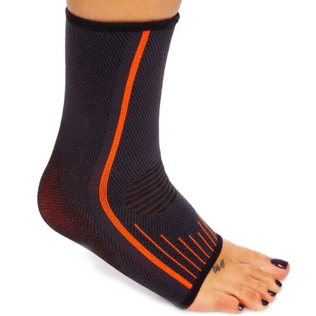 Бандаж на гомілковостоп еластичний EXTREME розмір L-XL 1 шт чорний-червоний - L/XL