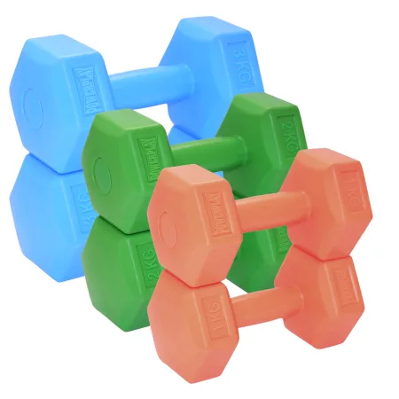 Гантелі композитні PowerPlay 4124 Hercules набір 12 кг. (пара - 3 пари)