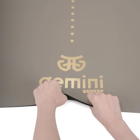 Килимок для йоги каучуковий поліуретан Sport Pro 183 см*68 см*5 мм сірий