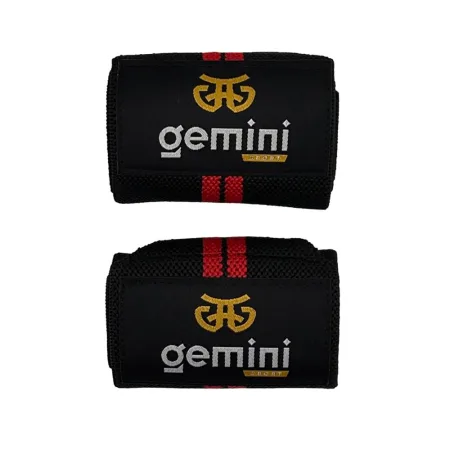 Elastic Wrist Support for Wrist Fixation 2 pcs black-red