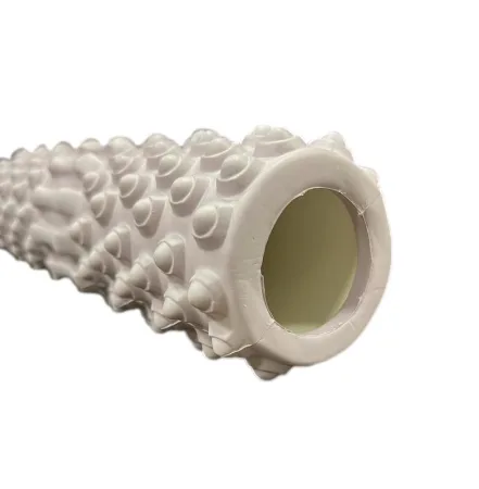 Роллер для занять йогою та пілатесом 30*8 см білий