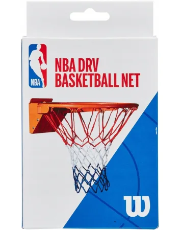 Сітка баскетбольна Wilson NBA DRV RECREATIONAL NET RWB WTBA8002NBA (оригінал) універсальний