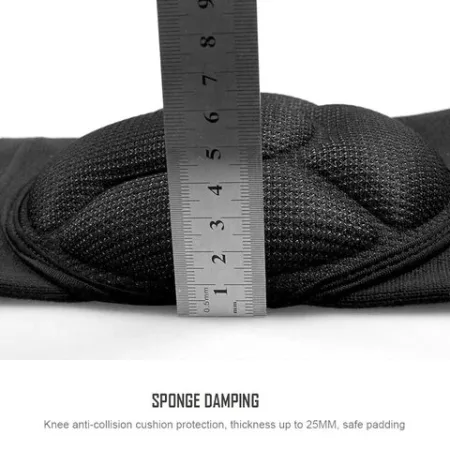 Наколінник для волейболу Hongerbo чорний - M