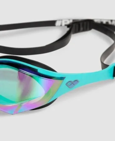 Плавальні окуляри Arena COBRA EDGE SWIPE MIRROR смарагдові, унісекс OSFM (Оригінал)