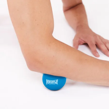 Масажний силіконовий м'яч PowerPlay PP-4354 Silicone Lacrosse Ball (6,3см.) Синій