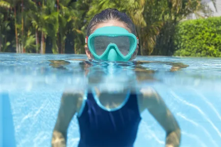 Маска для плавання BESTWAY 3+ 22057 синій