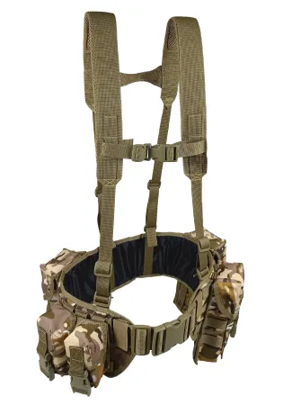 Разгрузочный пояс тактический (РПС) с комплектом подсумков (5 шт) Palianytsia Advanced Multicam Arid степной