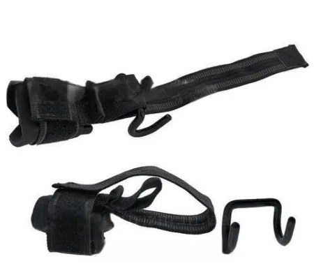 Напульсник силовий з гаком червоний