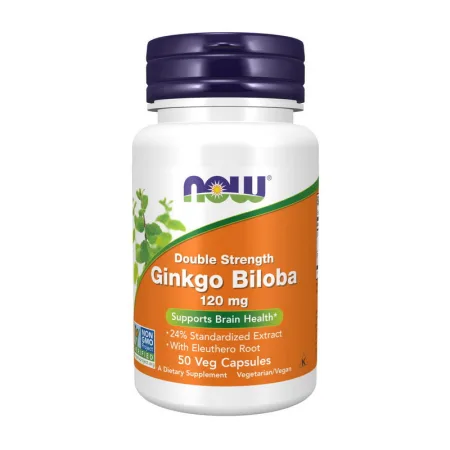 Ginkgo Biloba 120 мг подвійної сили - 50 капсул