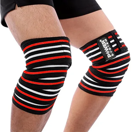 Knee Wraps Power System PS-3700 Knee Wraps Red/Black pair